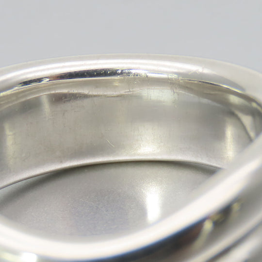 TIFFANY&Co. Ring Silver925 Silver El Saperetti Double Curved Wave