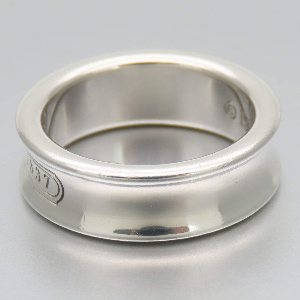 TIFFANY&Co. Ring Silver925 Silver 1837 Narrow Women Used Authentic