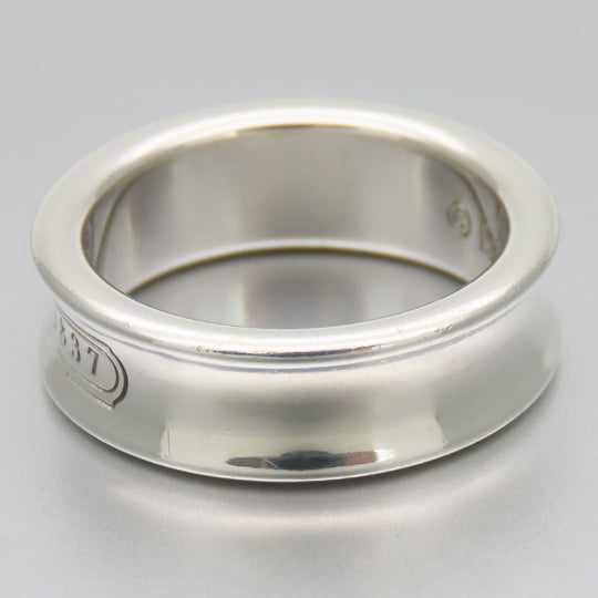 TIFFANY&Co. Ring Silver925 Silver 1837 Narrow Women Used Authentic