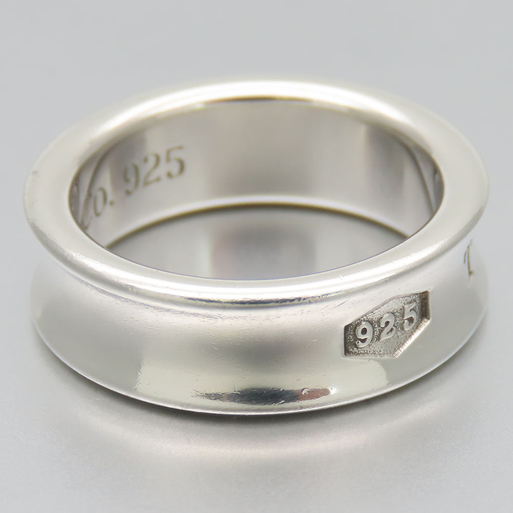 TIFFANY&Co. Ring Silver925 Silver 1837 Narrow Women Used Authentic