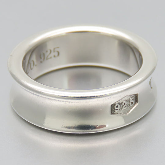 TIFFANY&Co. Ring Silver925 Silver 1837 Narrow Women Used Authentic