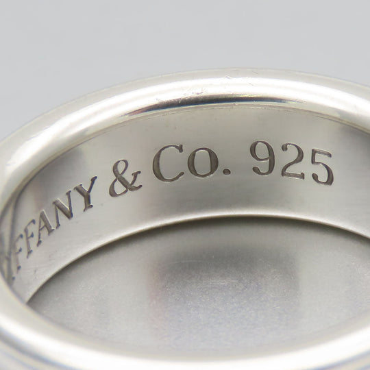 TIFFANY&Co. Ring Silver925 Silver 1837 Narrow Women Used Authentic