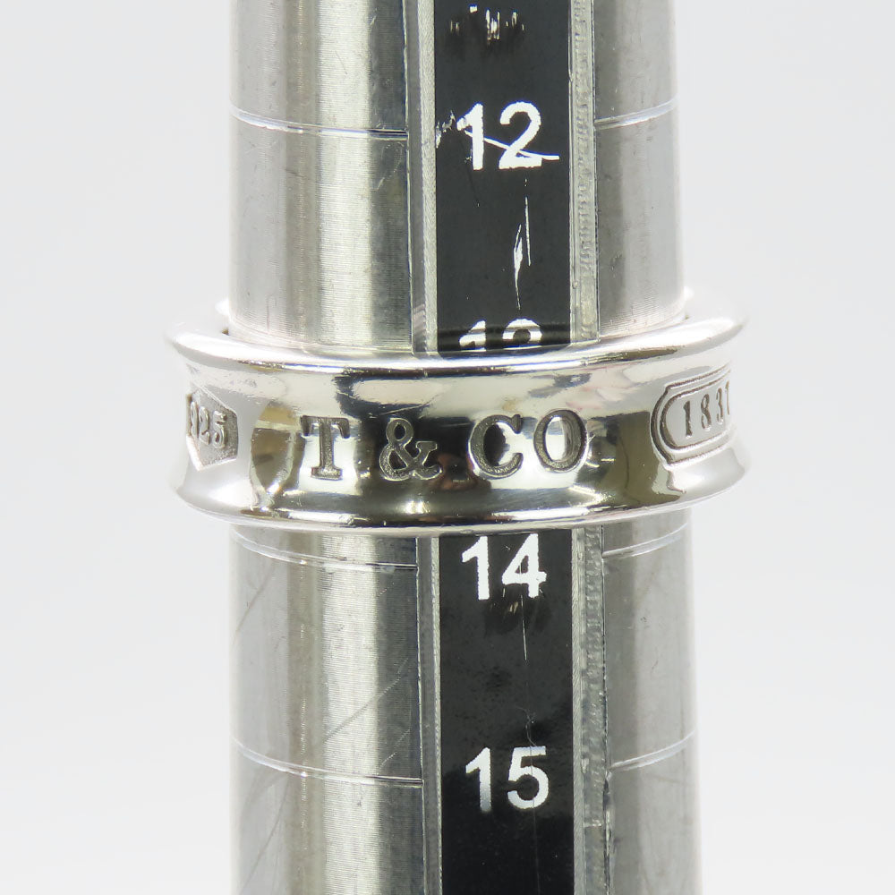 TIFFANY&Co. Ring Silver925 Silver 1837 Narrow Women Used Authentic