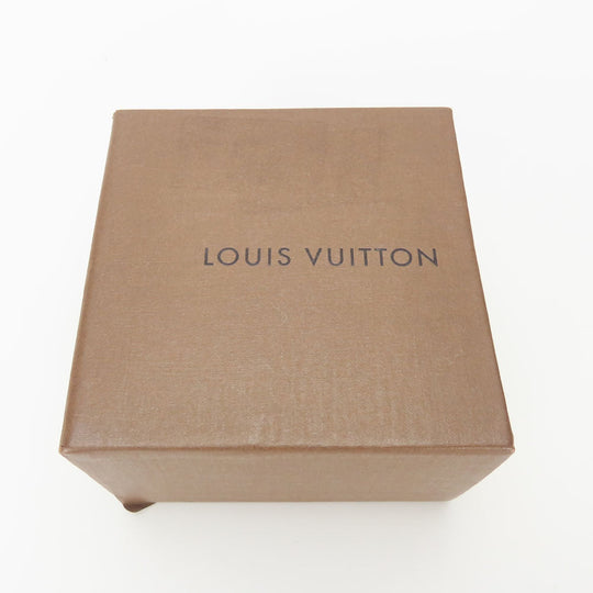 LOUIS VUITTON Bangle ‚l64447 Calfskin, Metal Noir Monogram Brass Le Vogue Rack Women Used Authentic