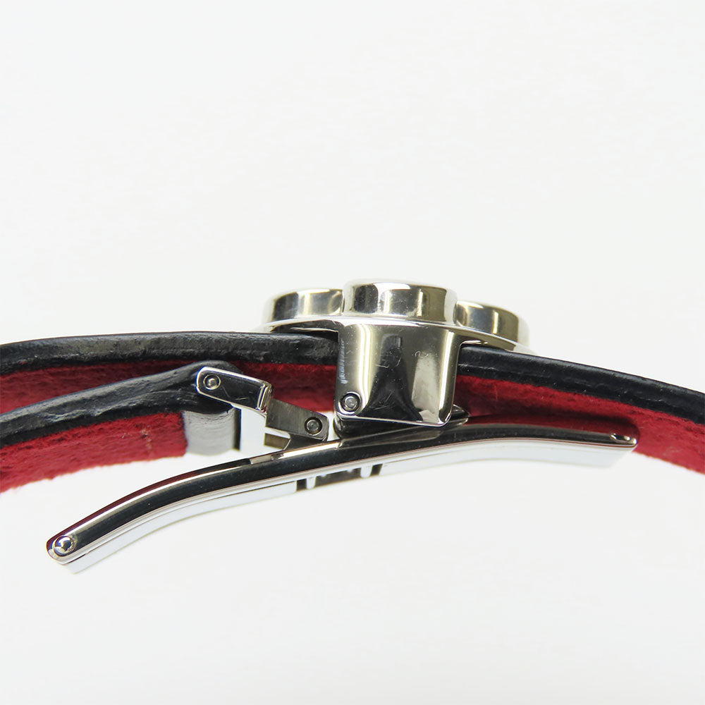LOUIS VUITTON Bangle ‚l64447 Calfskin, Metal Noir Monogram Brass Le Vogue Rack Women Used Authentic