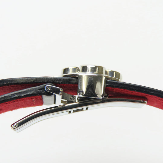 LOUIS VUITTON Bangle ‚l64447 Calfskin, Metal Noir Monogram Brass Le Vogue Rack Women Used Authentic