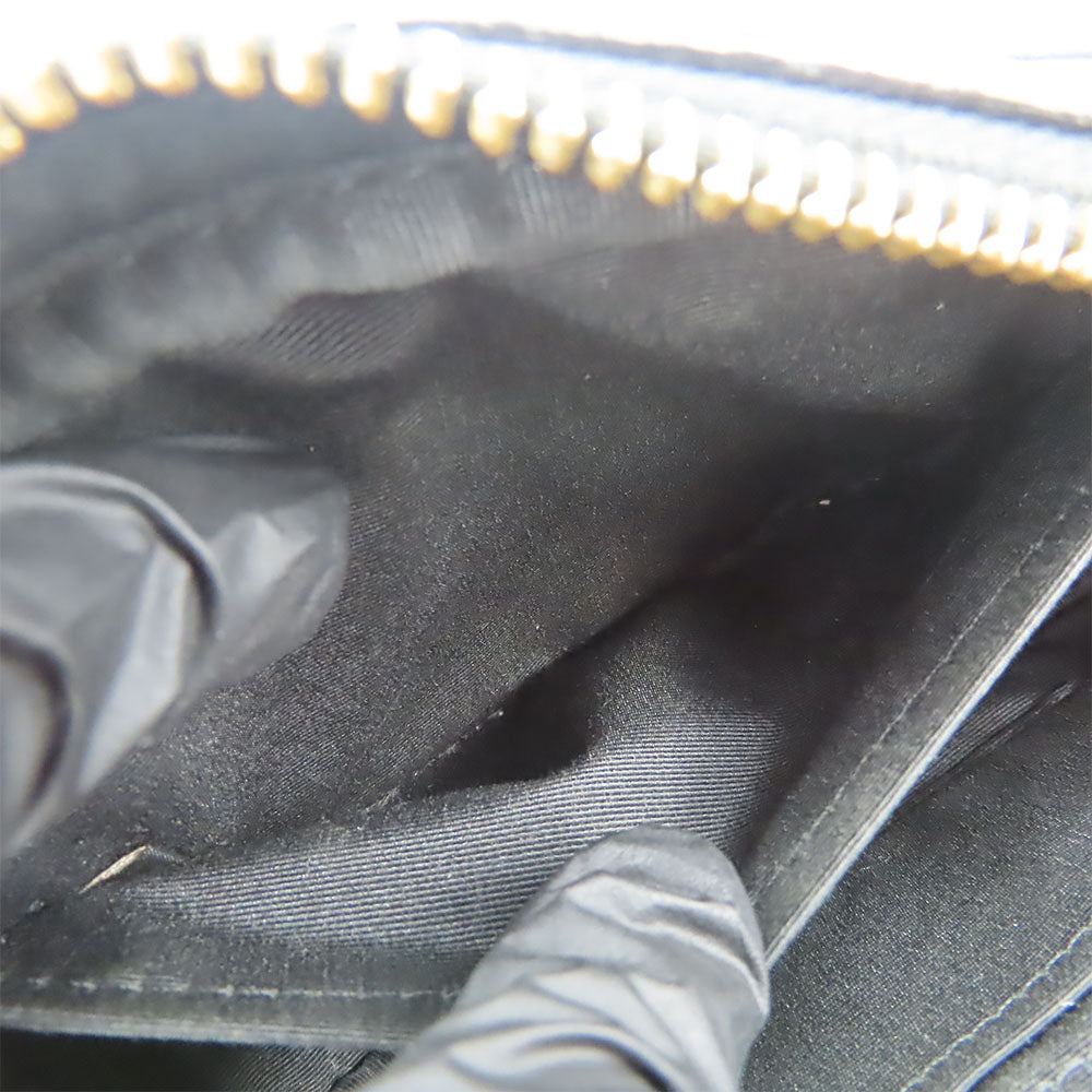 COACH Shoulder Bag F73952 leather black Women Used Authentic