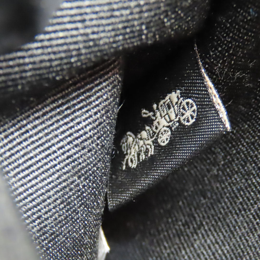 COACH Shoulder Bag F73952 leather black Women Used Authentic