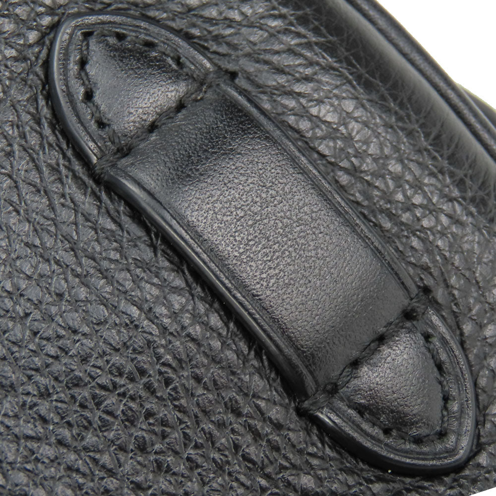 COACH Shoulder Bag F73952 leather black Women Used Authentic