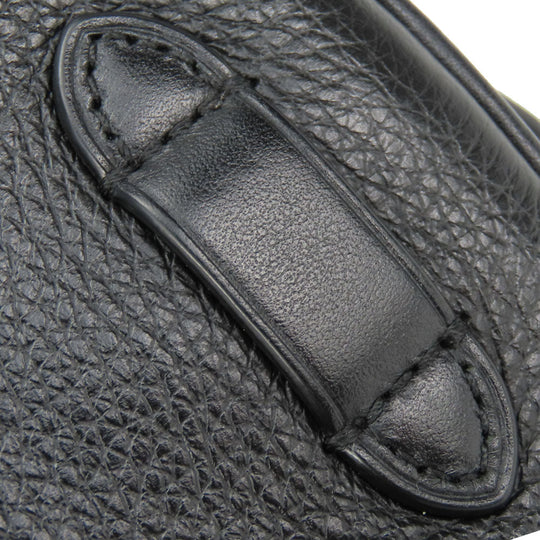 COACH Shoulder Bag F73952 leather black Women Used Authentic