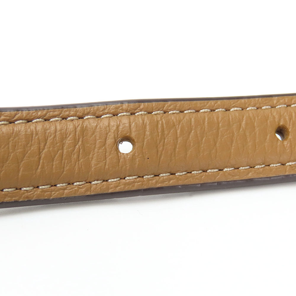 COACH Shoulder Bag CA172 PVC, Leather beige Signature Jamie Camera Bag Women Used Authentic