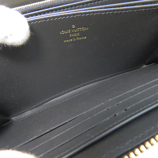 LOUIS VUITTON Long Wallet Purse M80324 Monogram Jaguar Noir Since1854 Zippy wallet
