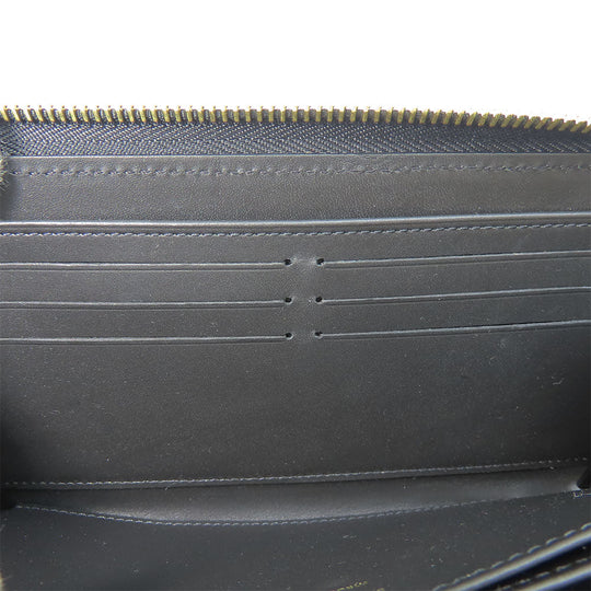 LOUIS VUITTON Long Wallet Purse M80324 Monogram Jaguar Noir Since1854 Zippy wallet