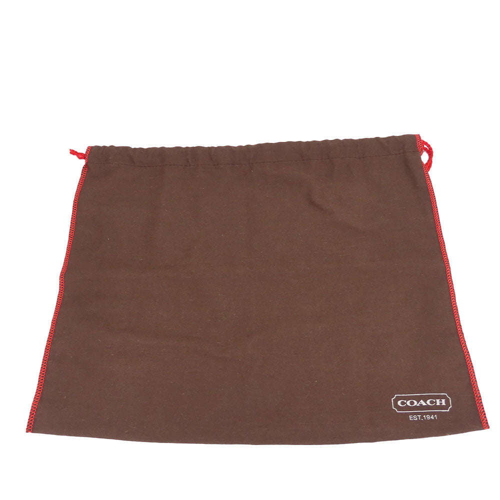 COACH Shoulder Bag C1554 PVC, Leather Brown Signature Women Used Authentic