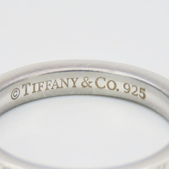 TIFFANY&Co. Ring Silver925 Silver New York Notes narrowing Women Used Authentic