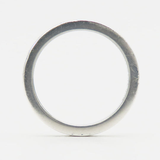 TIFFANY&Co. Ring Silver925 Silver New York Notes narrowing Women Used Authentic