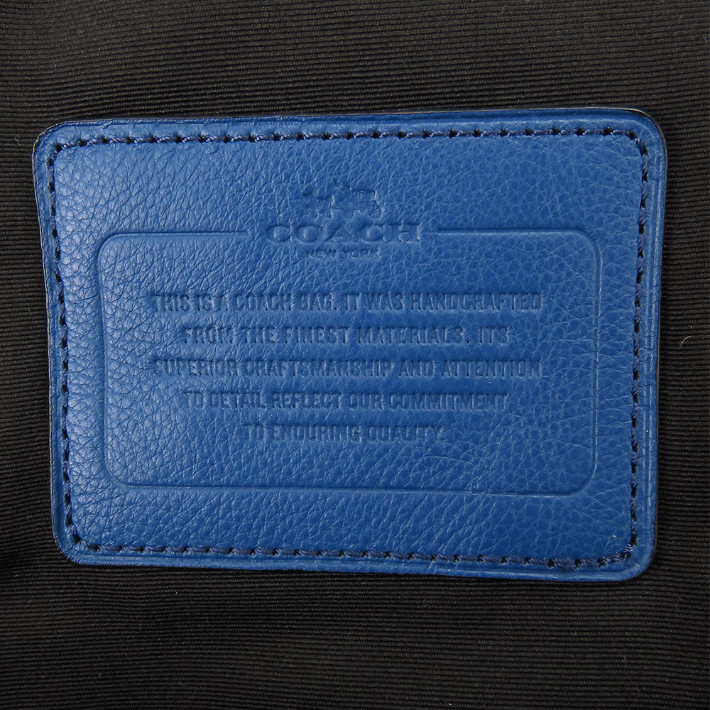 COACH Shoulder Bag F72043 Leather, PVC black Signature mens Used Authentic