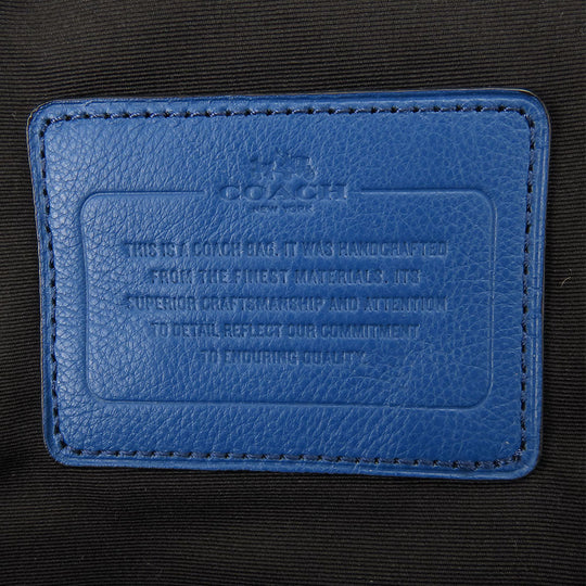 COACH Shoulder Bag F72043 Leather, PVC black Signature mens Used Authentic