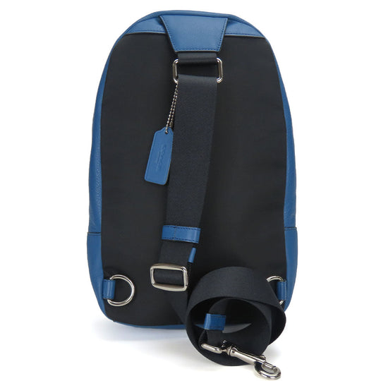 COACH Shoulder Bag F72043 Leather, PVC black Signature mens Used Authentic