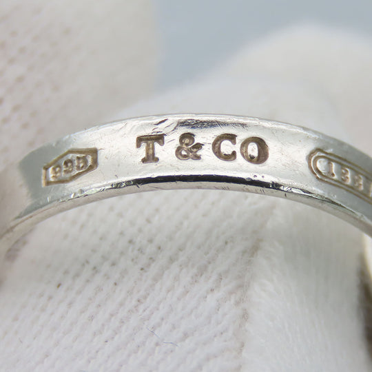TIFFANY&Co. Ring Silver925 Silver 1837 Interlocking Women Used Authentic