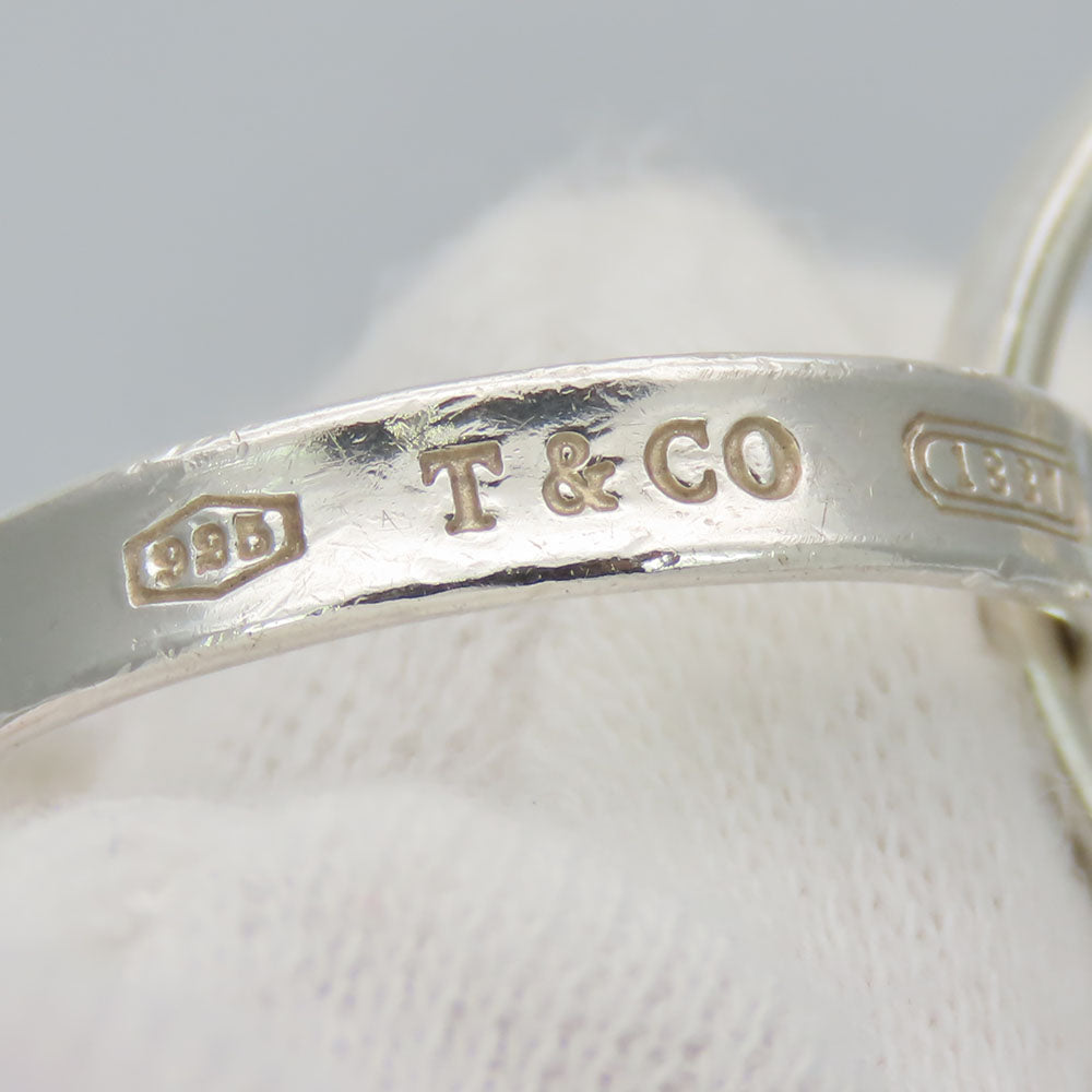 TIFFANY&Co. Ring Silver925 Silver 1837 Interlocking Women Used Authentic
