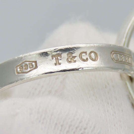 TIFFANY&Co. Ring Silver925 Silver 1837 Interlocking Women Used Authentic