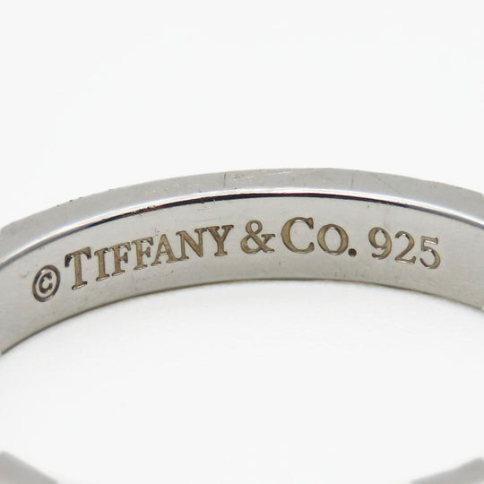 TIFFANY&Co. Ring Silver925 Silver New York Notes Narrow