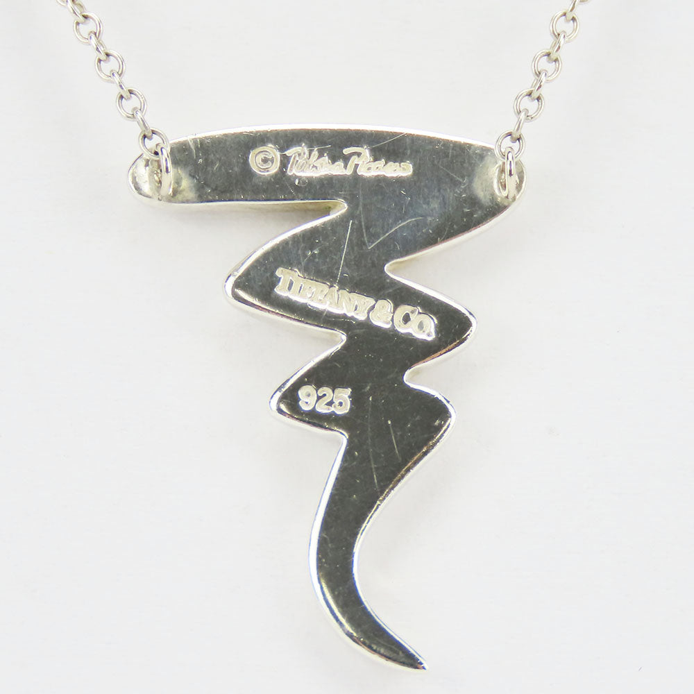 TIFFANY&Co. Necklace Silver925 Silver Scribble Women Used Authentic