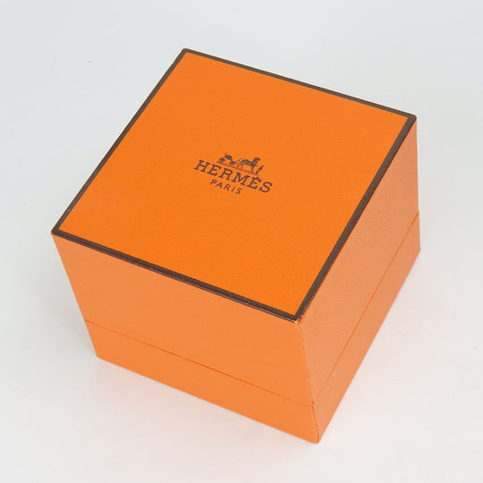 HERMES Ring Silver925 Silver Chene Dunkle Anchene