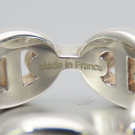 HERMES Ring Silver925 Silver Chene Dunkle Anchene