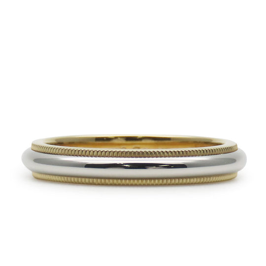 TIFFANY&Co. Ring K18 yellow gold Yellow Gold Milgrain