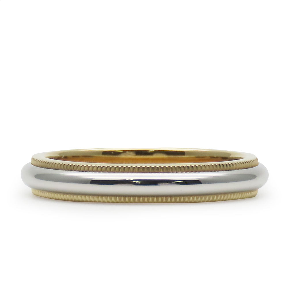 TIFFANY&Co. Ring K18 yellow gold Yellow Gold Milgrain