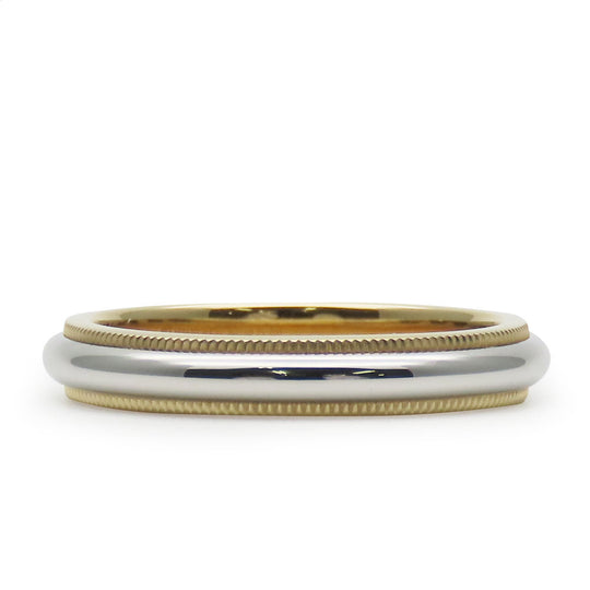 TIFFANY&Co. Ring K18 yellow gold Yellow Gold Milgrain