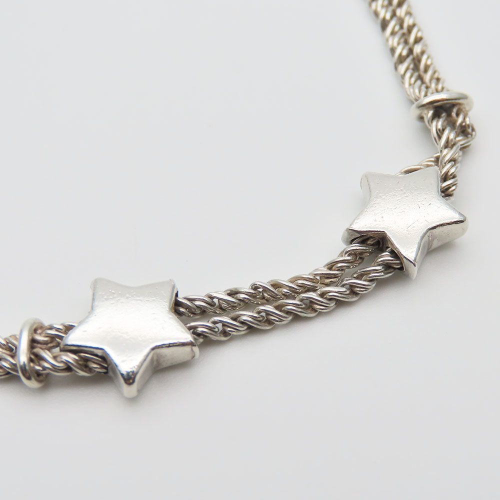 TIFFANY&Co. bracelet Silver925 Silver Puffster Double Rope