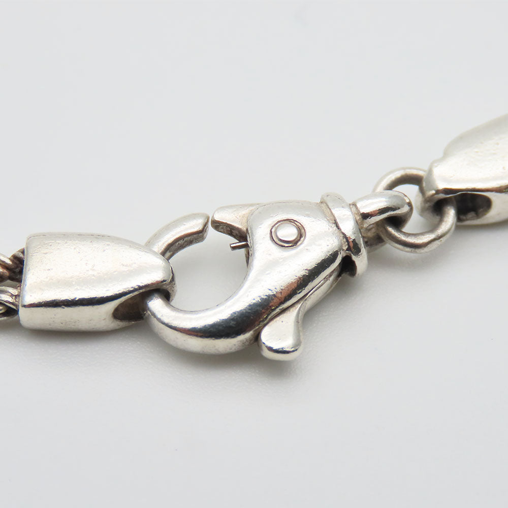 TIFFANY&Co. bracelet Silver925 Silver Puffster Double Rope