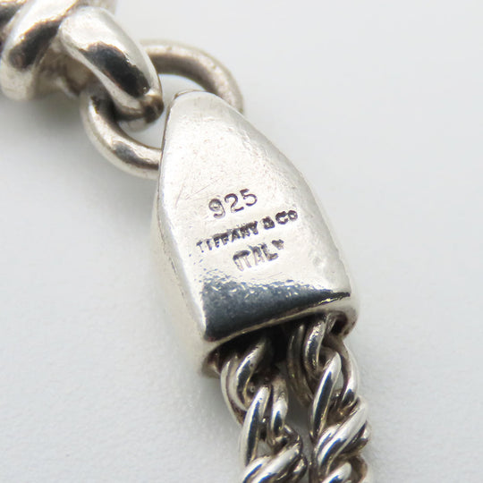 TIFFANY&Co. bracelet Silver925 Silver Puffster Double Rope