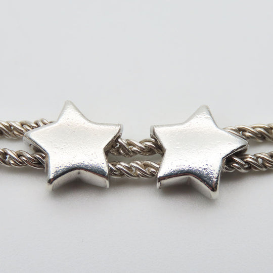TIFFANY&Co. bracelet Silver925 Silver Puffster Double Rope