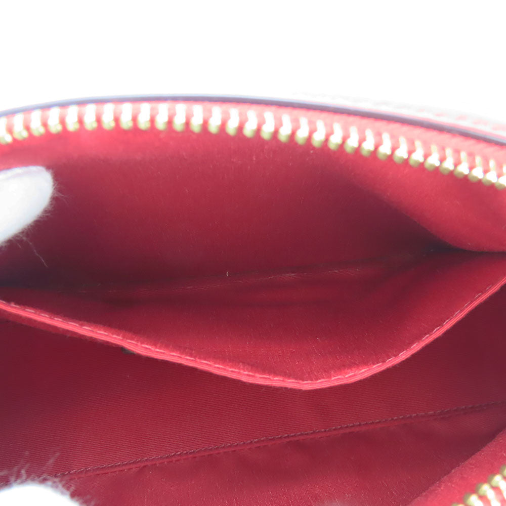 COACH Shoulder Bag F76674 Leather, PVC Red Signature Women Used Authentic