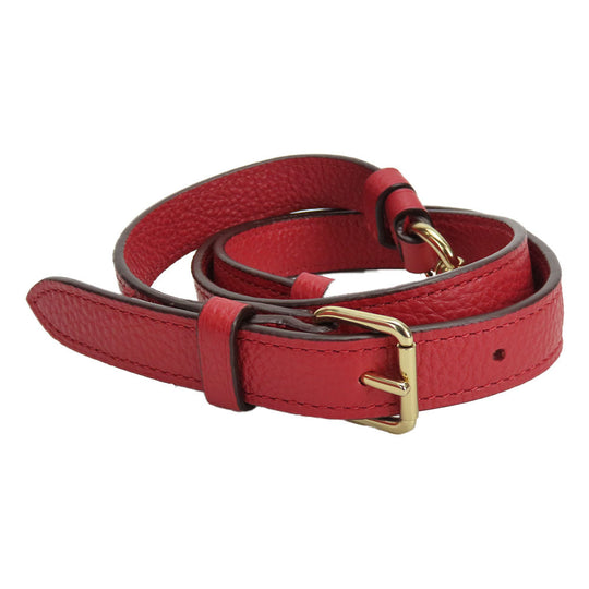 COACH Handbag F84428 leather Red Signature Women Used Authentic