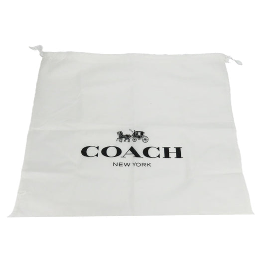 COACH Handbag F84428 leather Red Signature Women Used Authentic