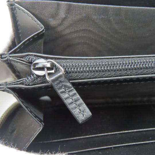 GUCCI Long Wallet Purse 473928 Guccisima black unisex(Unisex) Used Authentic