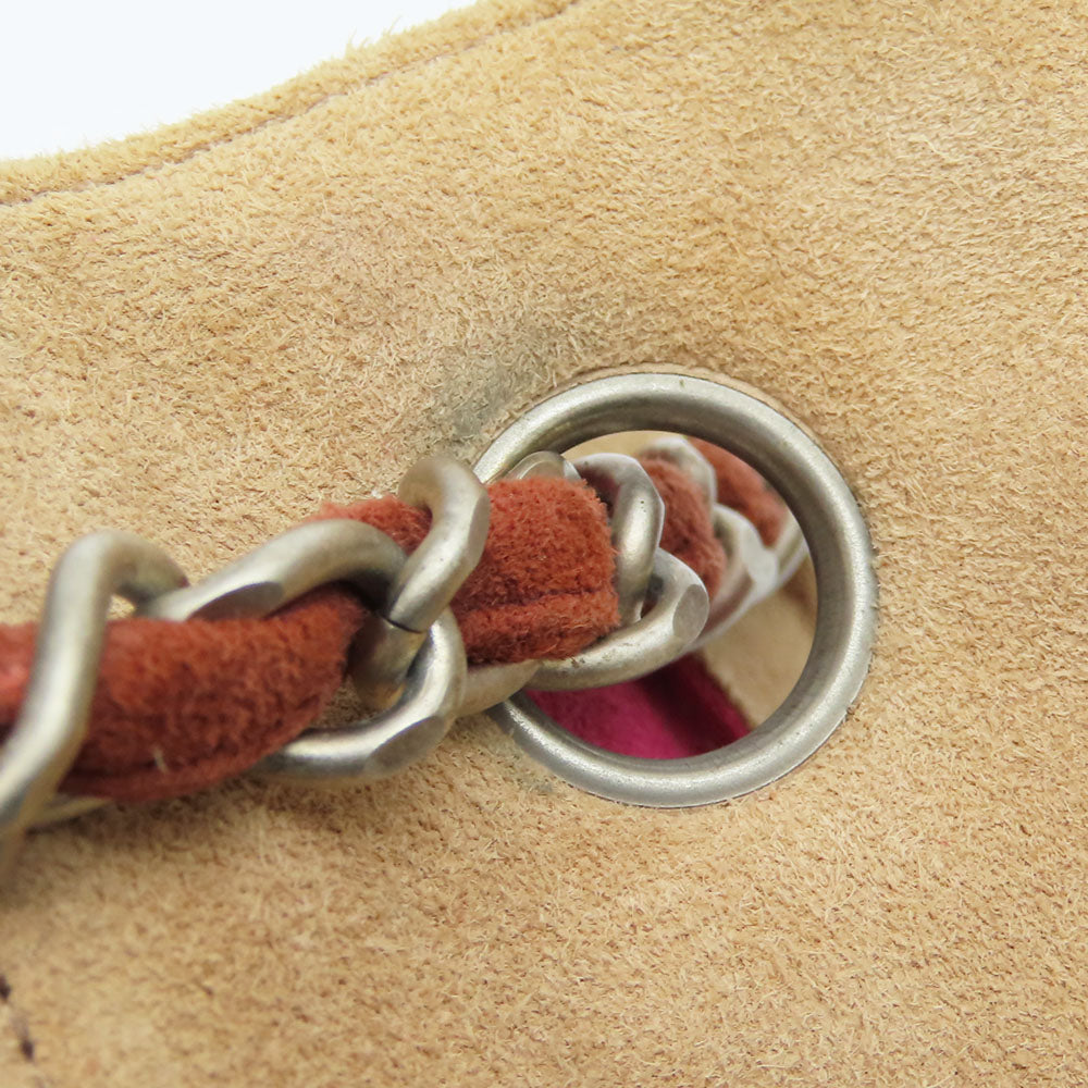 CHANEL Shoulder Bag Suede multicolor 2.55 Women Used Authentic