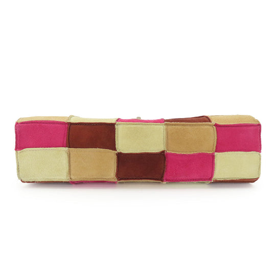 CHANEL Shoulder Bag Suede multicolor 2.55 Women Used Authentic
