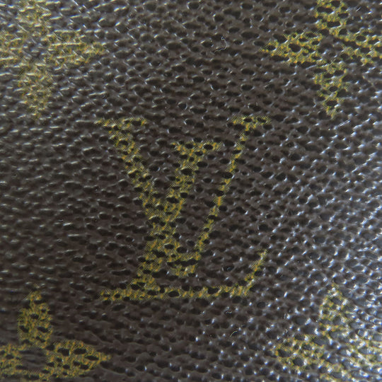 LOUIS VUITTON Long Wallet Purse M61217 Monogram Brown Portofeuil International Women Used Authentic