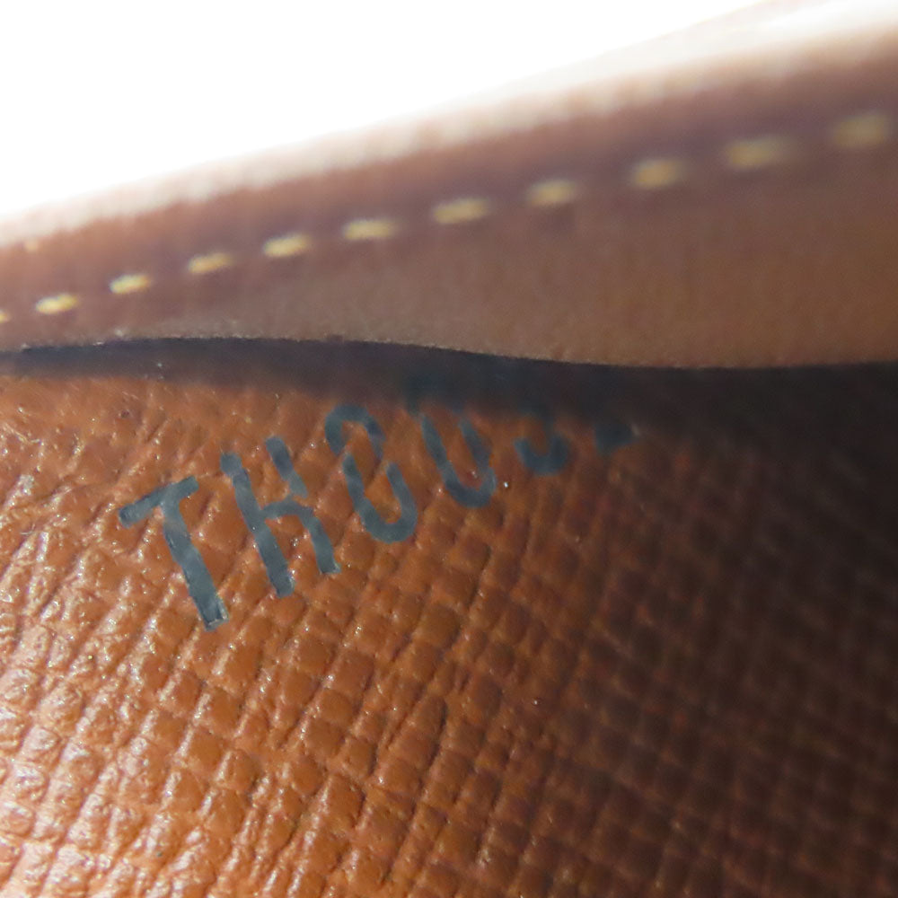 LOUIS VUITTON Long Wallet Purse M61217 Monogram Brown Portofeuil International Women Used Authentic