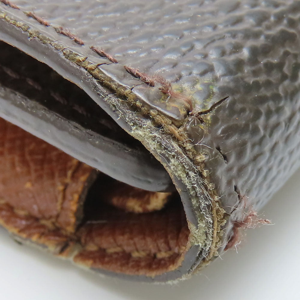 LOUIS VUITTON Long Wallet Purse M61217 Monogram Brown Portofeuil International Women Used Authentic