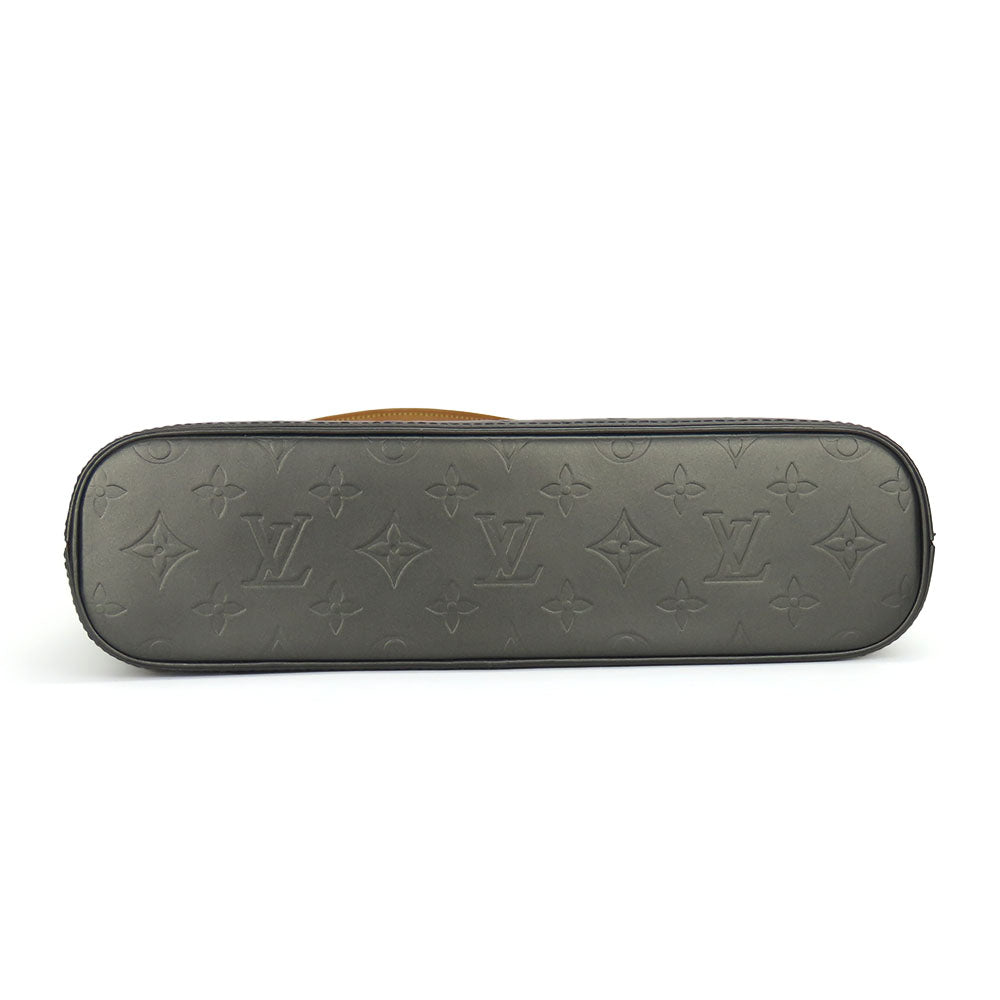 LOUIS VUITTON Shoulder Bag M55122 Monogram mat gray Alston Women Used Authentic