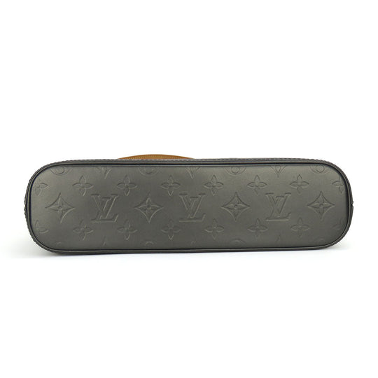 LOUIS VUITTON Shoulder Bag M55122 Monogram mat gray Alston Women Used Authentic