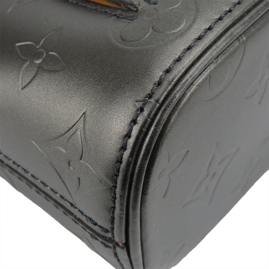 LOUIS VUITTON Shoulder Bag M55122 Monogram mat gray Alston Women Used Authentic