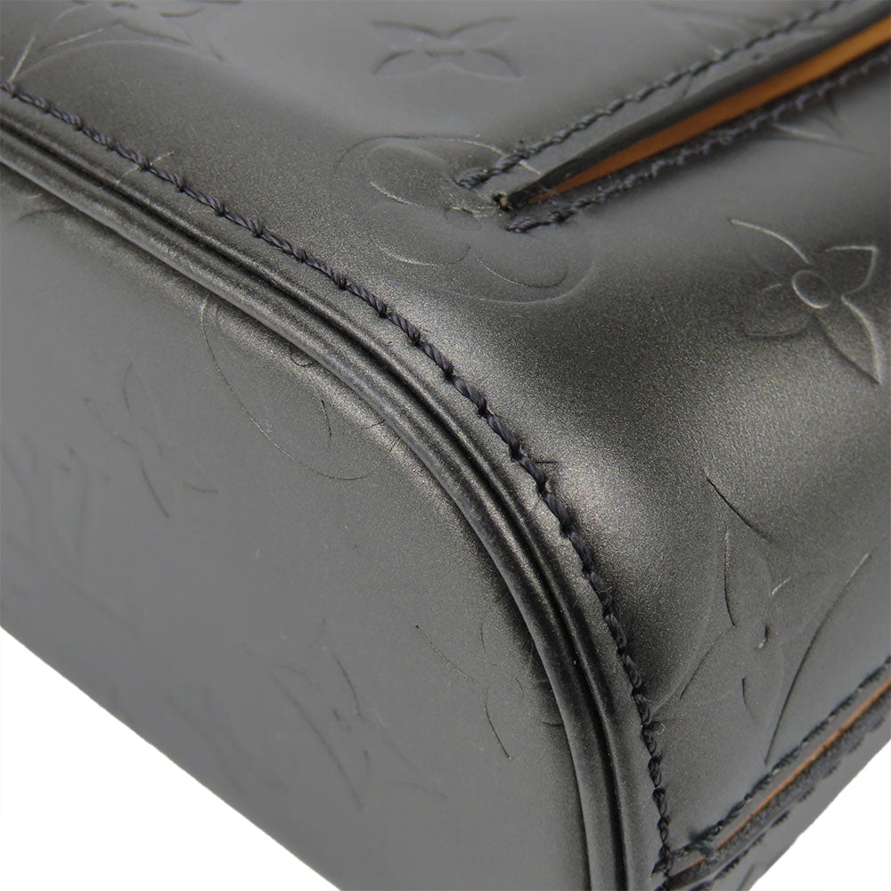 LOUIS VUITTON Shoulder Bag M55122 Monogram mat gray Alston Women Used Authentic